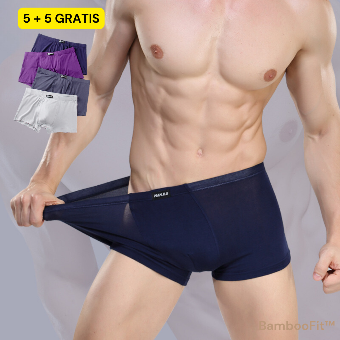 BambooFit™ | Ultra zachte boxers | 5+5 GRATIS