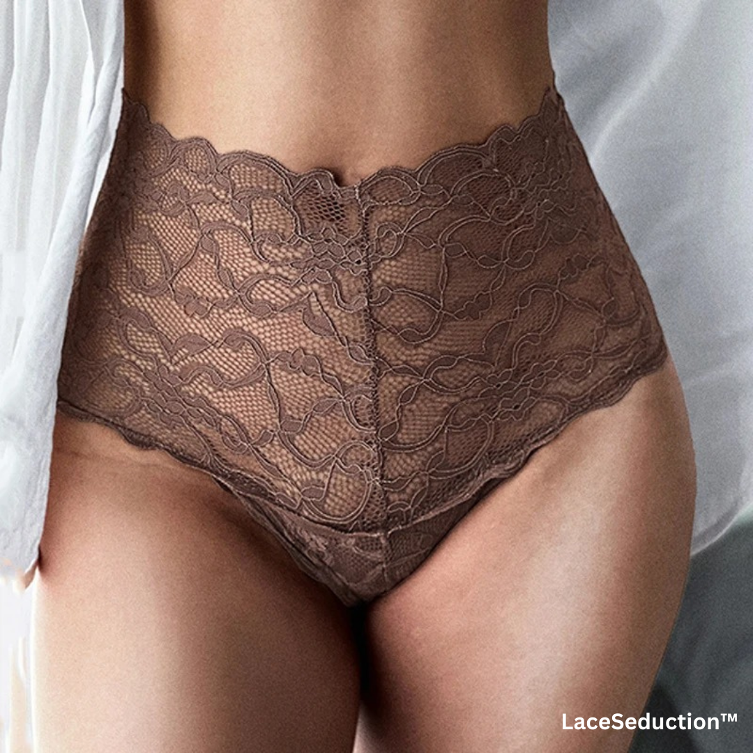 LaceSeduction™ | Elegante hoge taille onderbroeken | 2+3 GRATIS