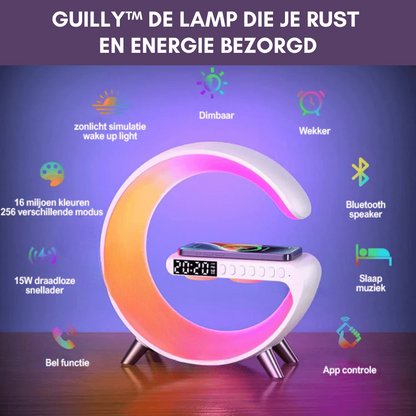 Guilly™ Draadloze Audio Lampwekker  50% KORTING