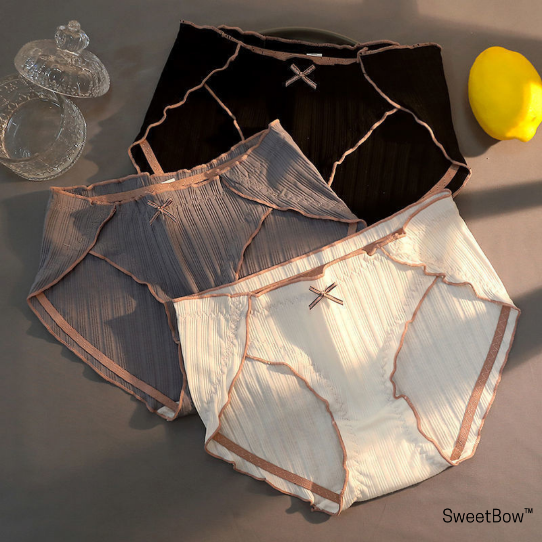 SweetBow™ | Elegante geribbelde ondergoed | 3+3 GRATIS