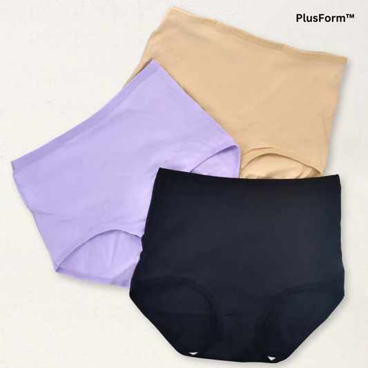 PlusForm™ | Naadloze hoge taille onderbroeken | 5+5 GRATIS