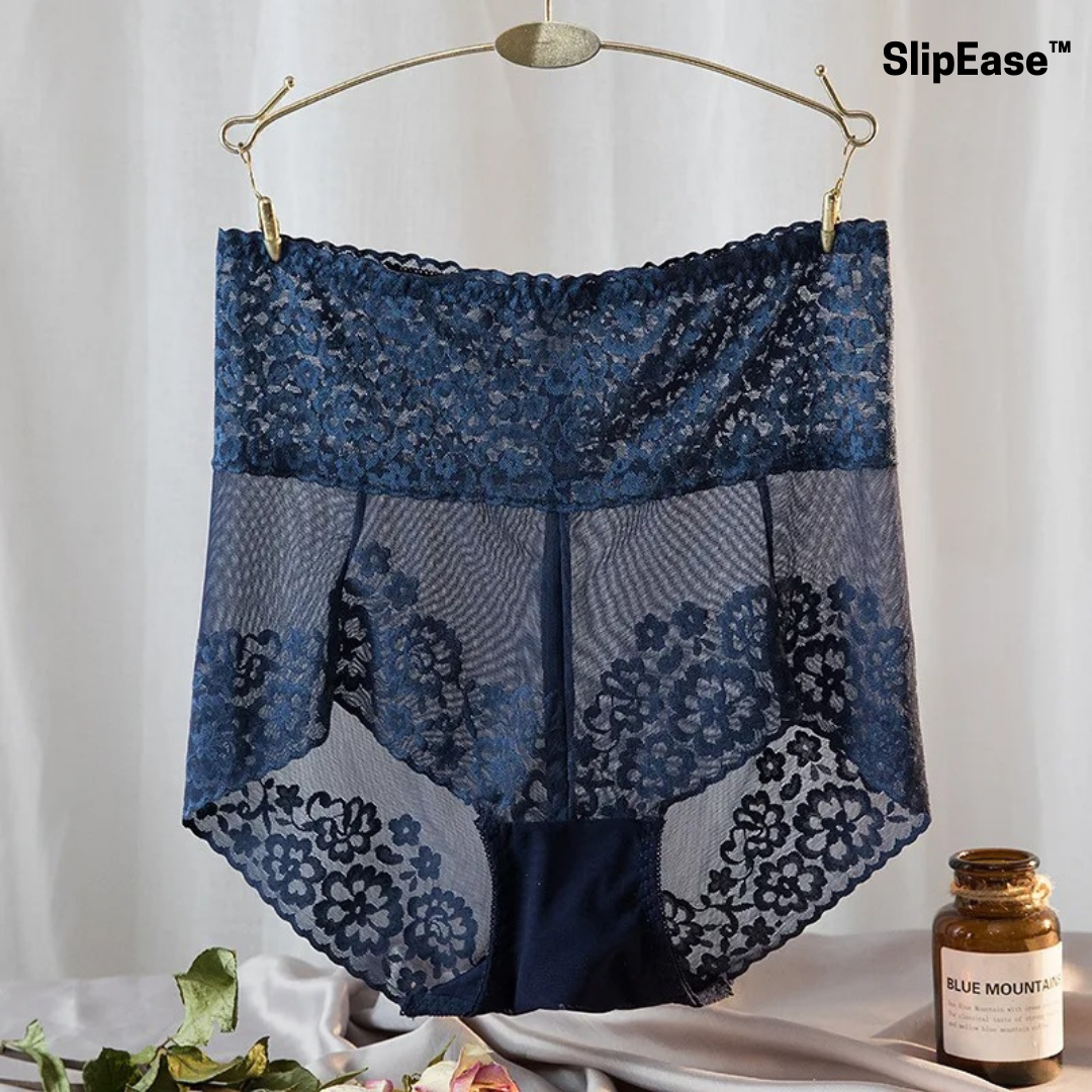 SlipEase™ | Hoge taille sexy kant ondergoed | 5+5 GRATIS