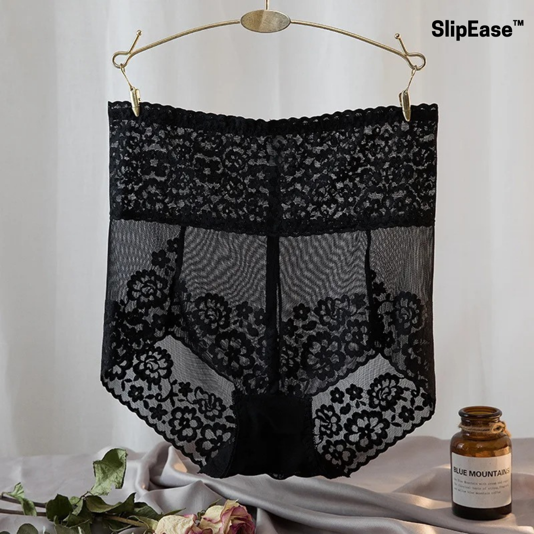 SlipEase™ | Hoge taille sexy kant ondergoed | 5+5 GRATIS