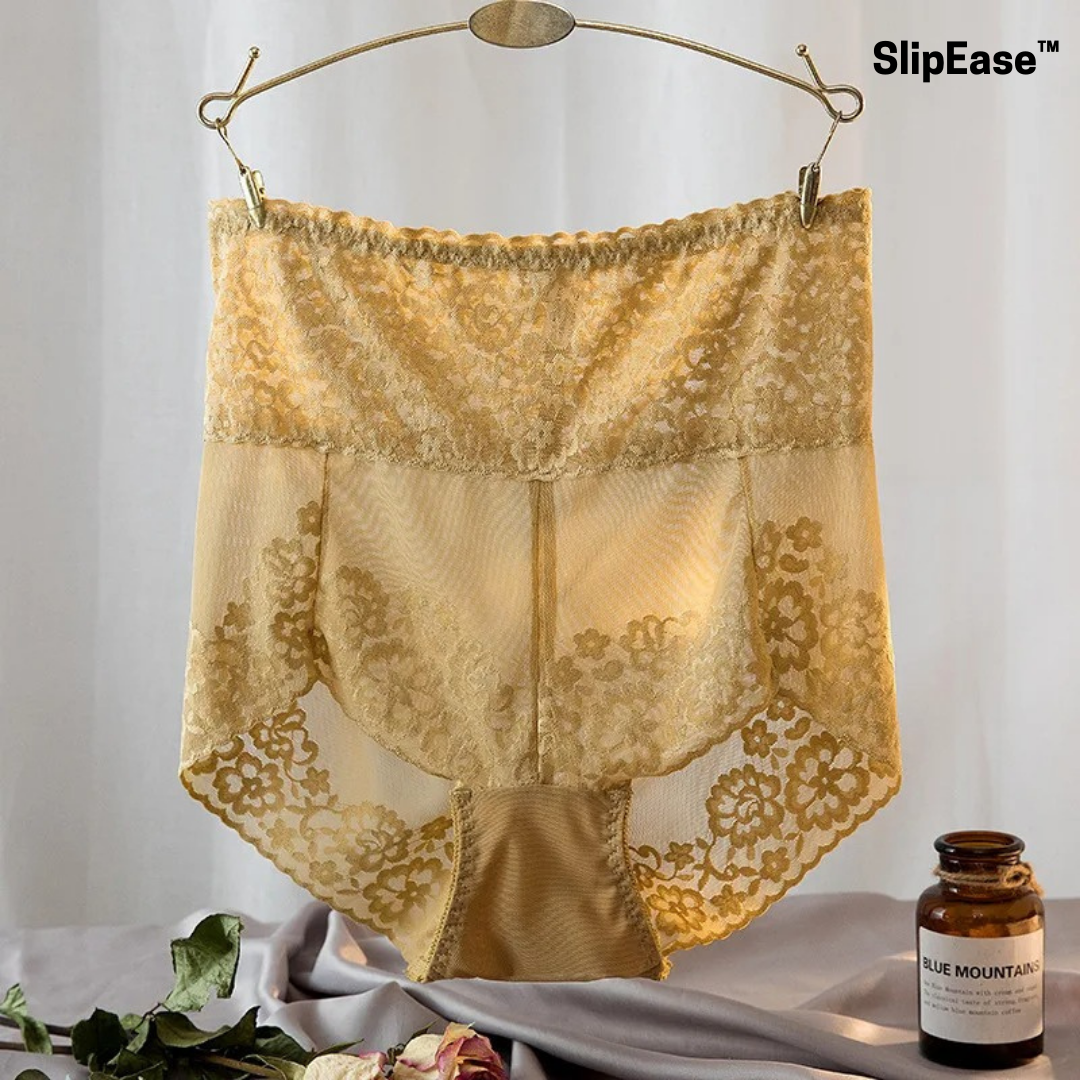 SlipEase™ | Hoge taille sexy kant ondergoed | 5+5 GRATIS