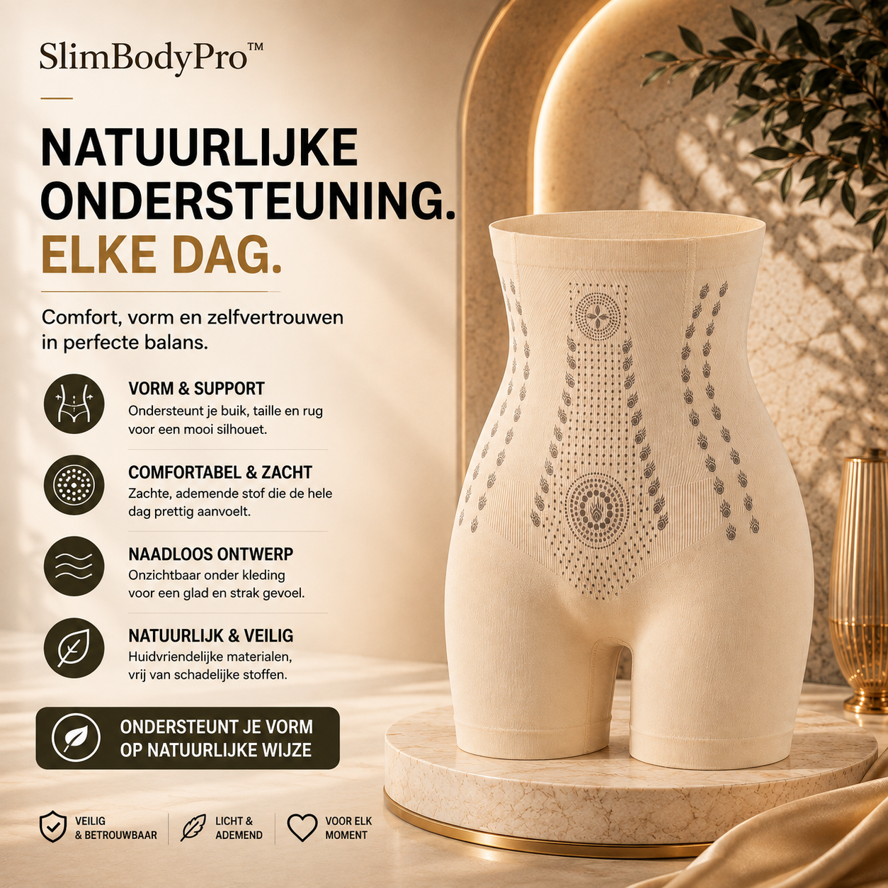 SlimBodyPro™ | Corrigerend afslank ondergoed | 1+1 GRATIS