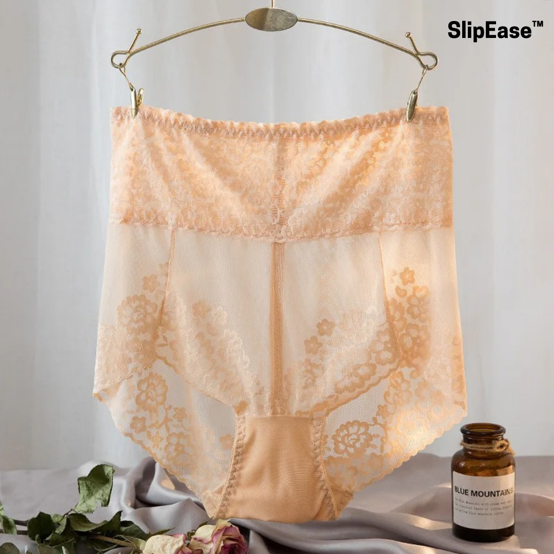 SlipEase™ | Hoge taille sexy kant ondergoed | 5+5 GRATIS