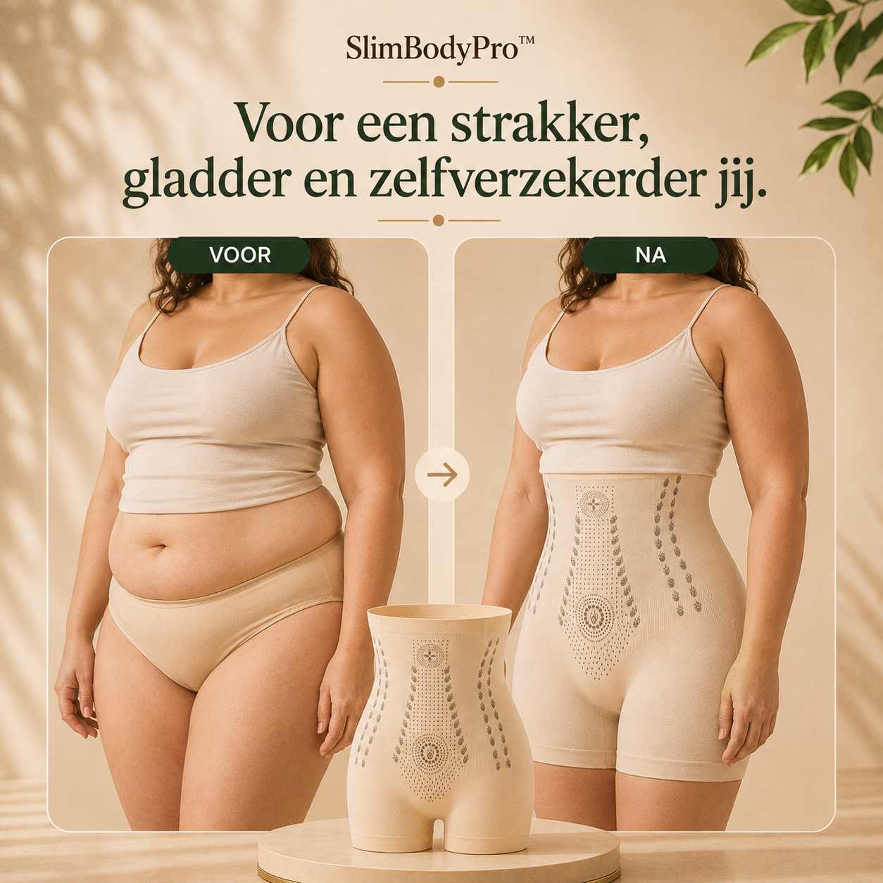 SlimBodyPro™ | Corrigerend afslank ondergoed | 1+1 GRATIS