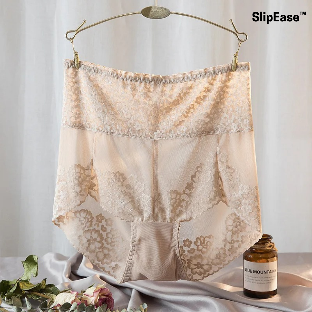 SlipEase™ | Hoge taille sexy kant ondergoed | 5+5 GRATIS