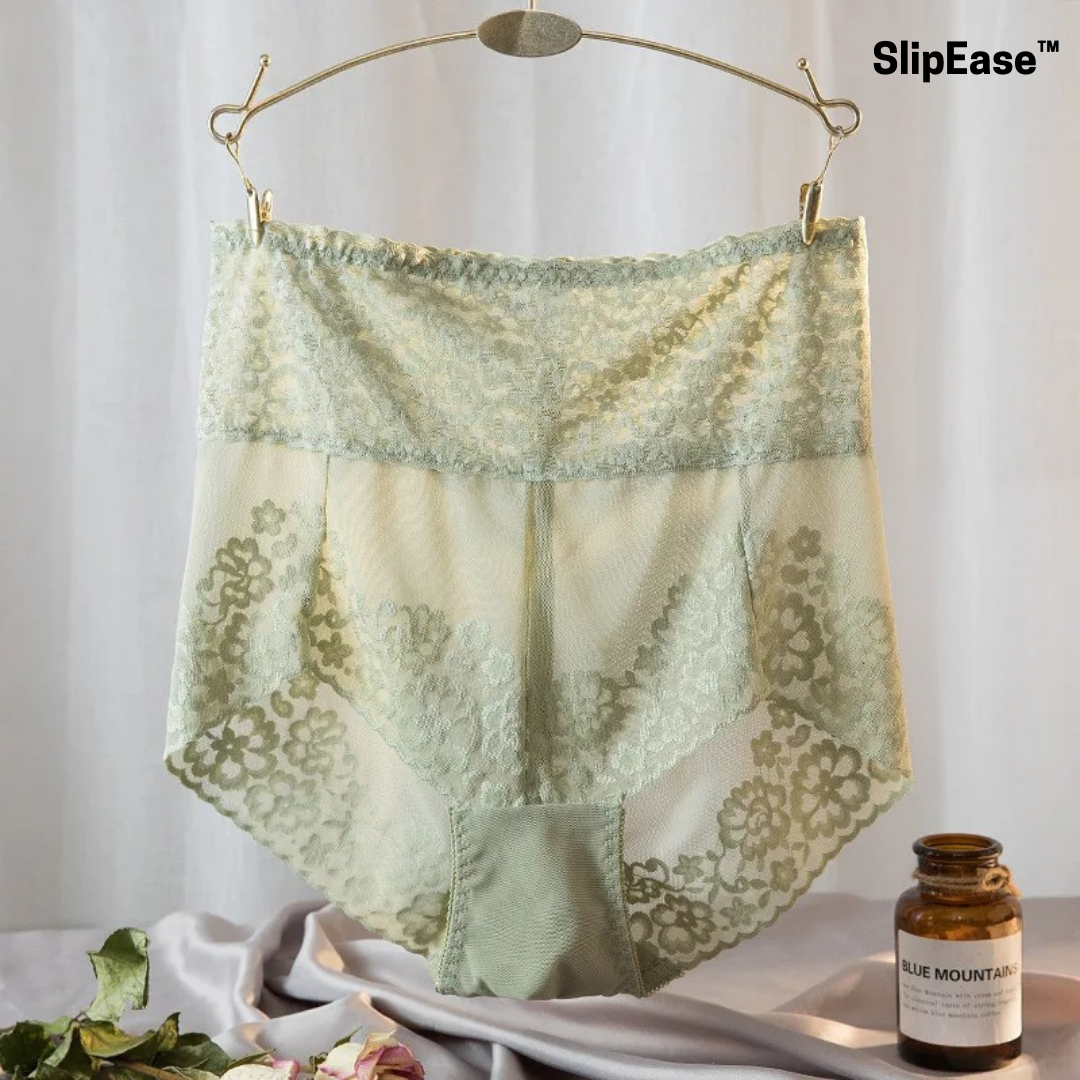 SlipEase™ | Hoge taille sexy kant ondergoed | 5+5 GRATIS