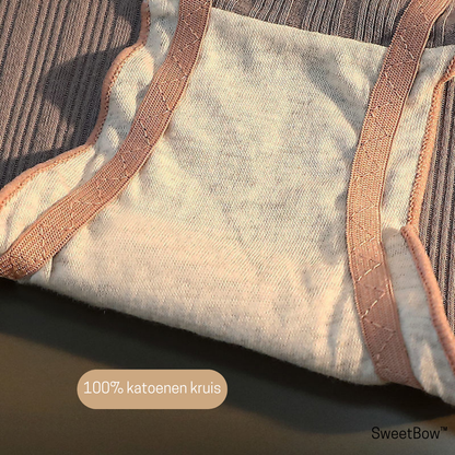 SweetBow™ | Elegante geribbelde ondergoed | 3+3 GRATIS