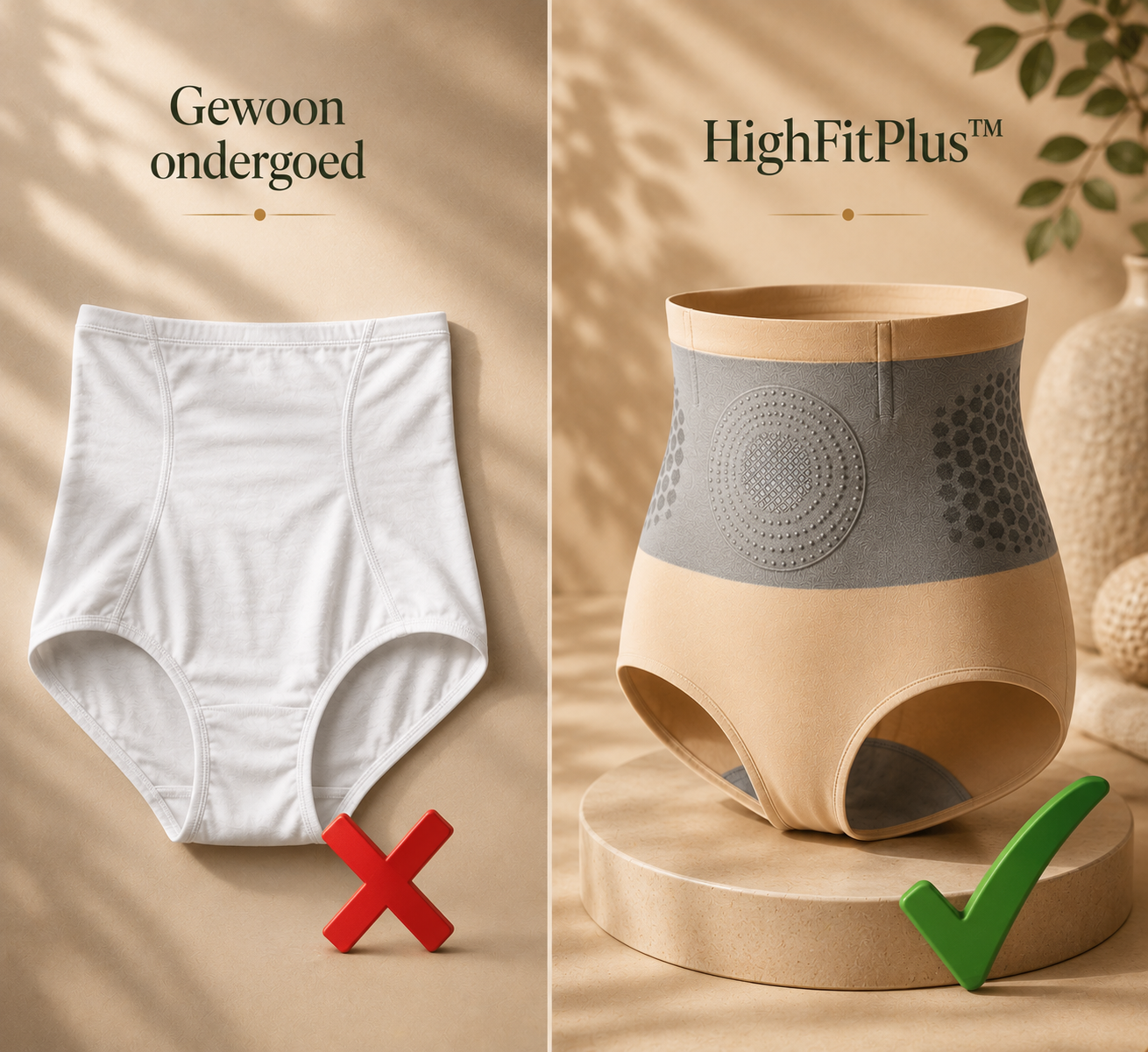 HighFitPlus™ | Zachte shapewear voor échte rondingen | 1+1 GRATIS