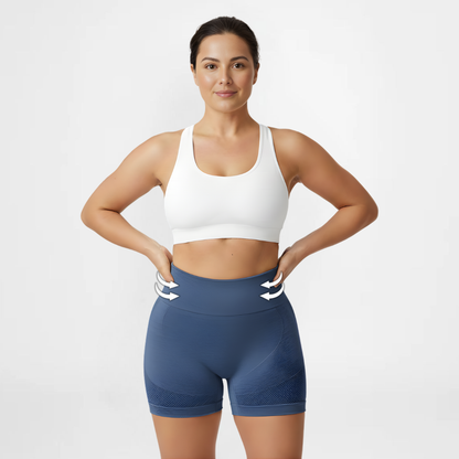 SportPro™ | Stilige shorts med høy midje | Kjøp én, få én gratis 