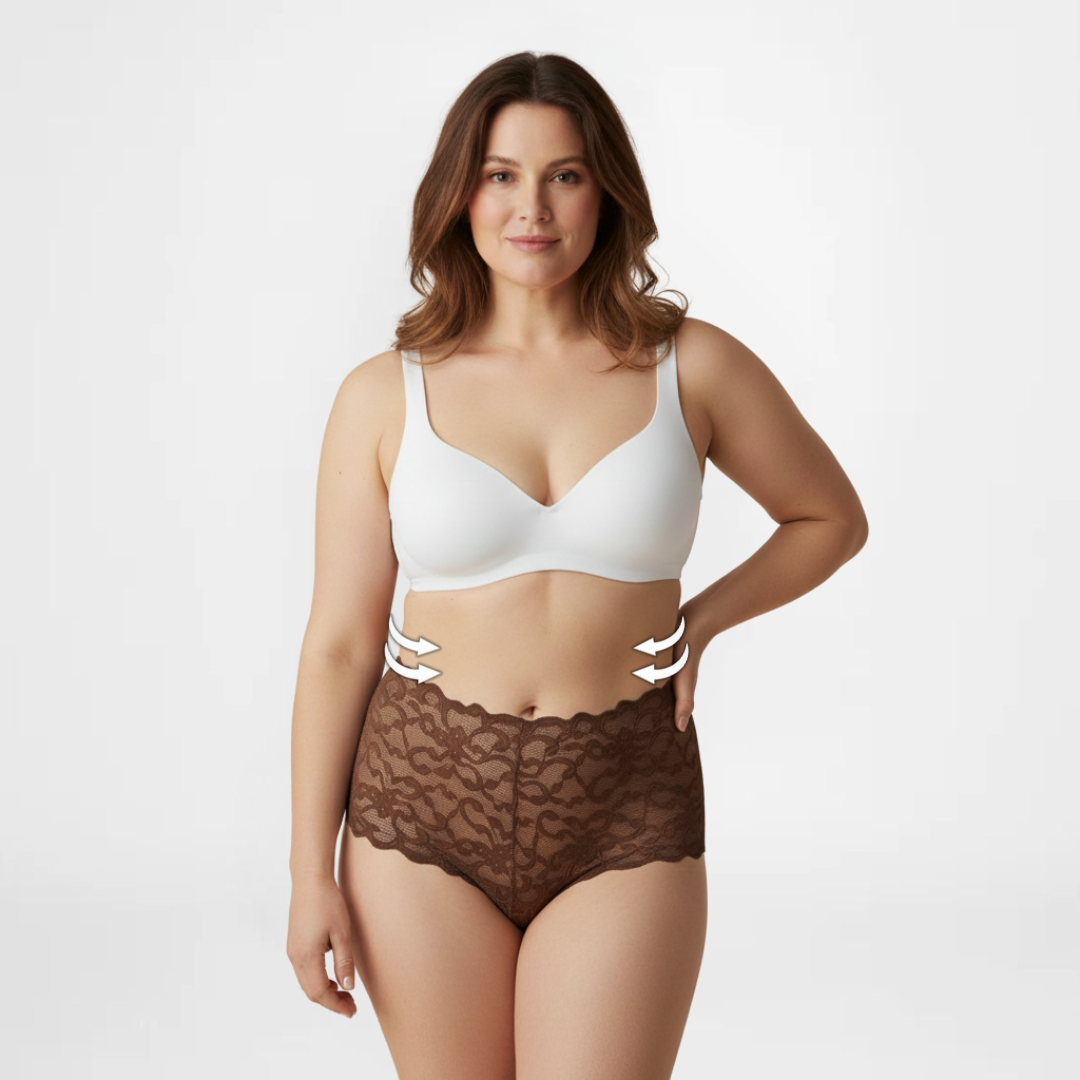 LaceSeduction™ | Elegante truser med høy midje | Kjøp 2+3 GRATIS 