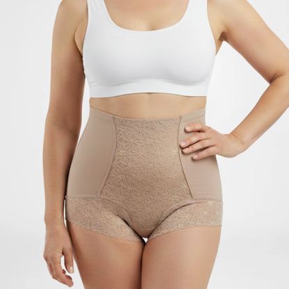 FloraPro™ | Høylivede shapewear-truser - blomsterprint | Kjøp 3 gratis 