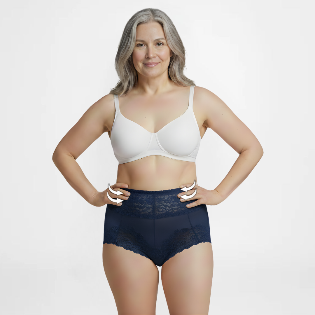 SlipEase™ | Sexy blondeundertøy med høy midje | Kjøp 5+5 GRATIS