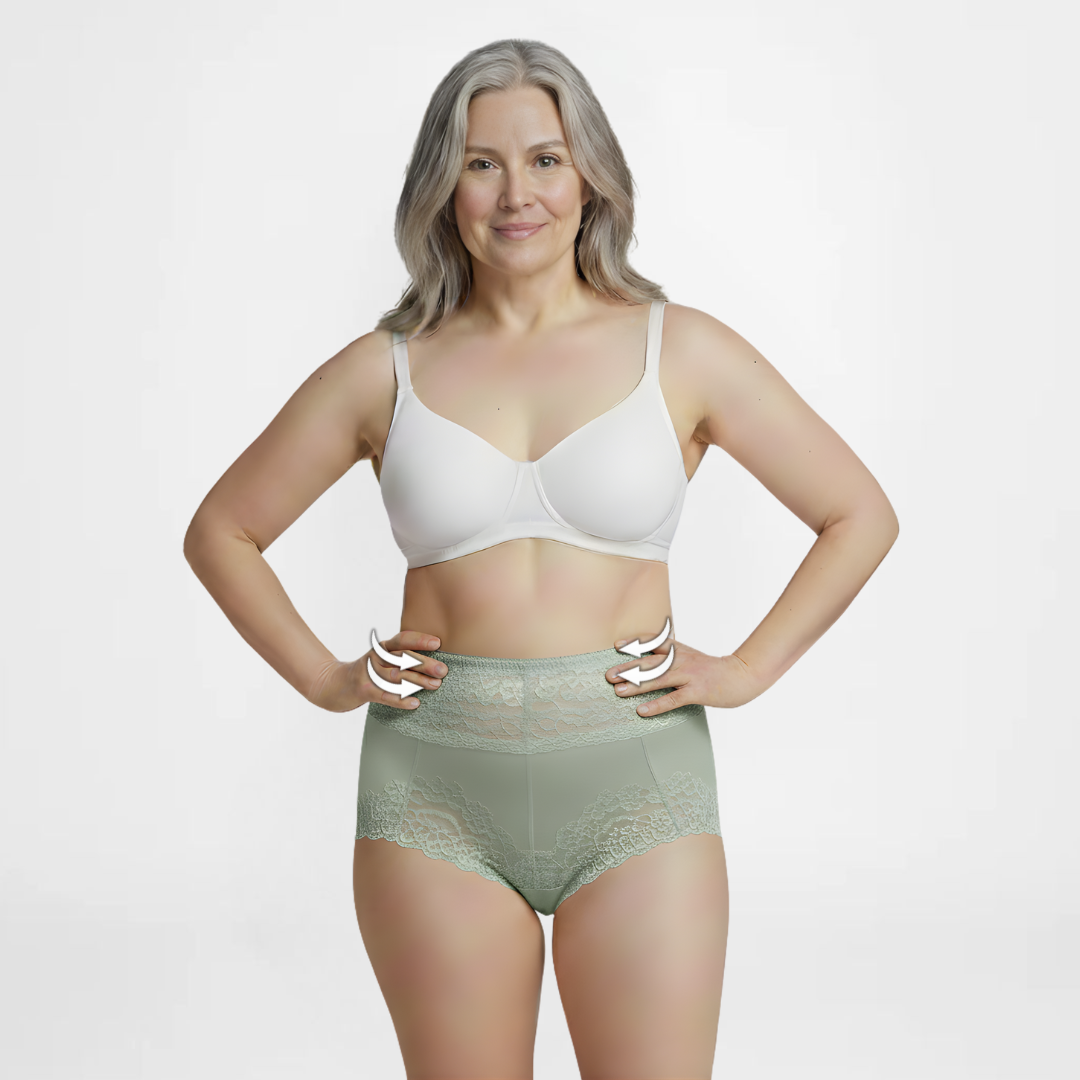 SlipEase™ | Sexy blondeundertøy med høy midje | Kjøp 5+5 GRATIS