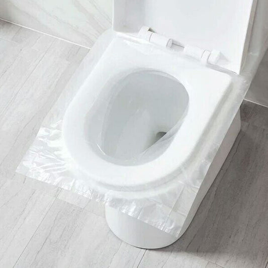 ToiletCover™ | Wegwerphoes | Reistip | Hygiëne op het toilet | €0,25 per stuk
