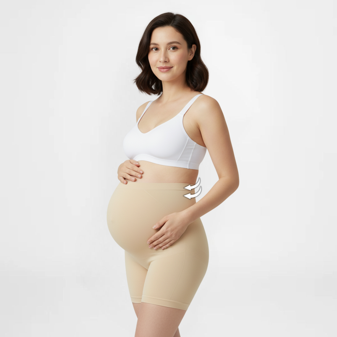 MommyFit™ | Sømløse gravidshorts | Kjøp én, få én gratis 