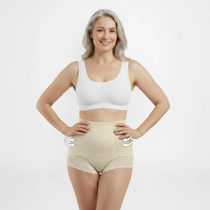 FloraPro™ | Høylivede shapewear-truser - blomsterprint | Kjøp 3 gratis 