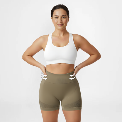 SportPro™ | Stilige shorts med høy midje | Kjøp én, få én gratis 