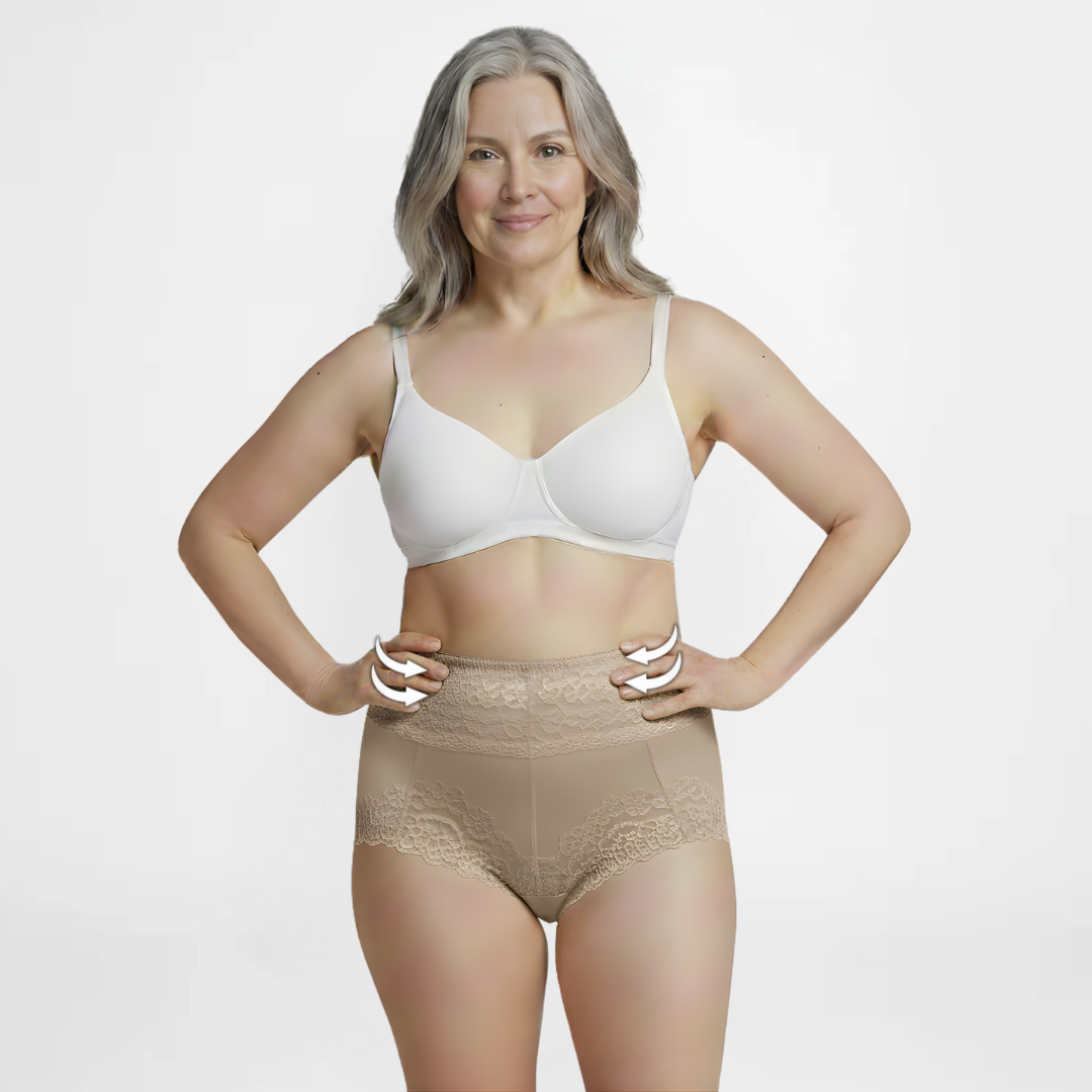 SlipEase™ | Sexy blondeundertøy med høy midje | Kjøp 5+5 GRATIS