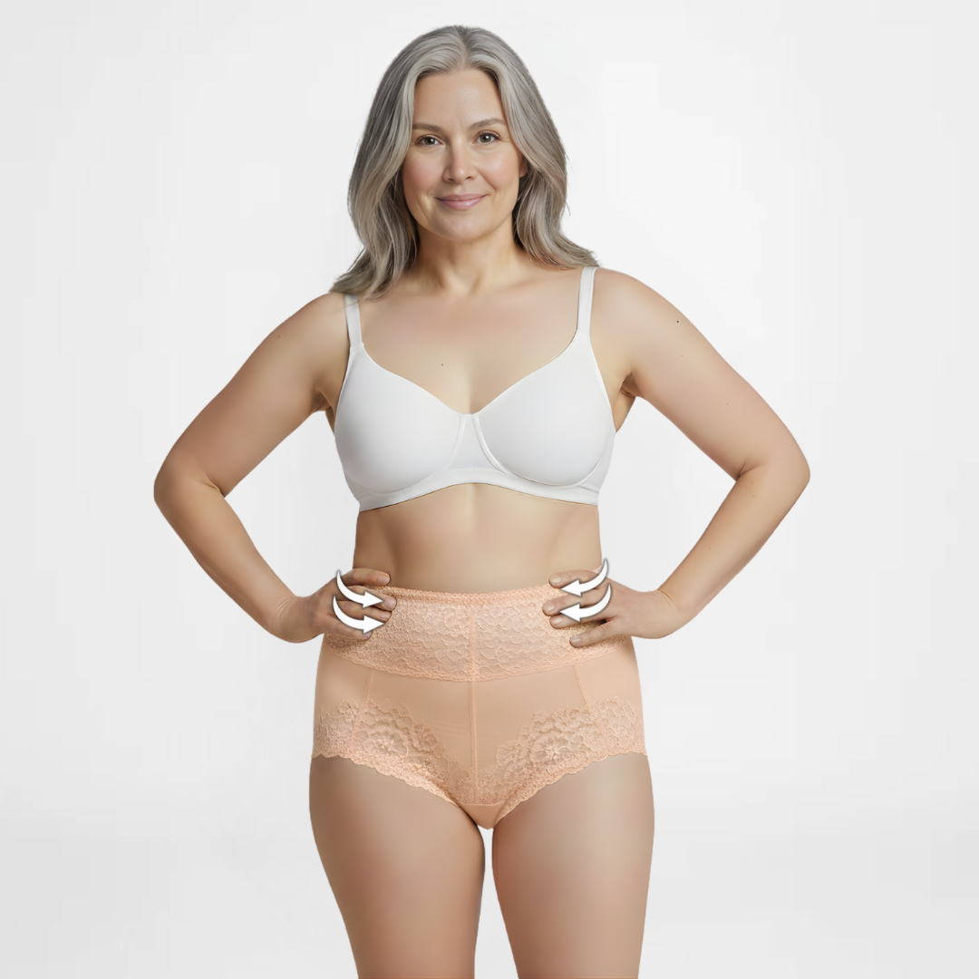 SlipEase™ | Sexy blondeundertøy med høy midje | Kjøp 5+5 GRATIS