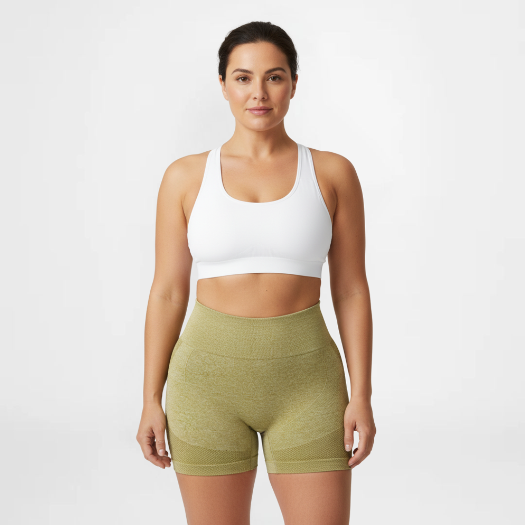 SportPro™ | Stilige shorts med høy midje | Kjøp én, få én gratis 