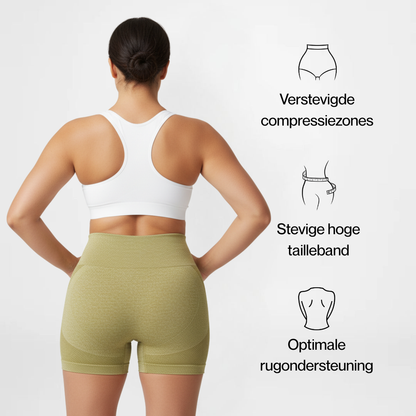 SportPro™ | Stilige shorts med høy midje | Kjøp én, få én gratis 