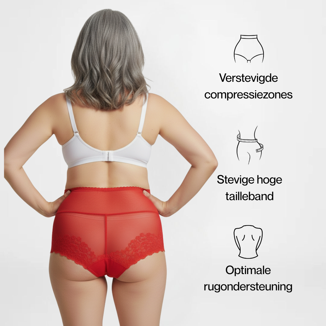 SlipEase™ | Sexy blondeundertøy med høy midje | Kjøp 5+5 GRATIS