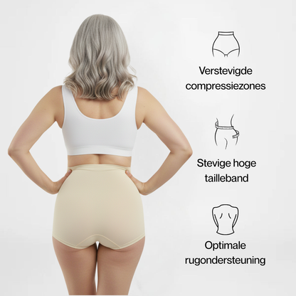 FloraPro™ | Høylivede shapewear-truser - blomsterprint | Kjøp 3 gratis 