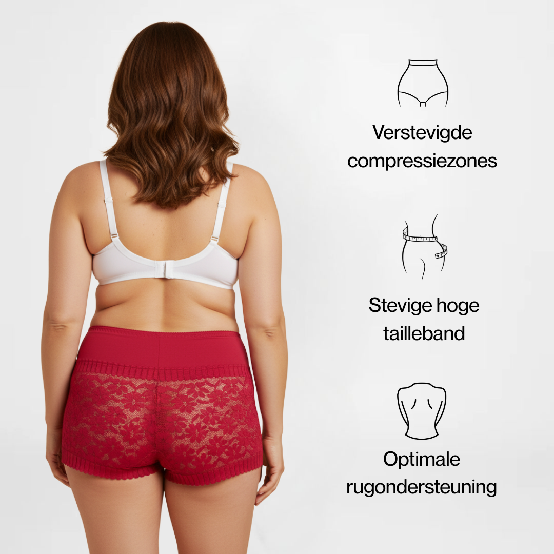 FitCurve™ | Hoge taille PLUS-SIZE onderbroeken | 4+4 GRATIS