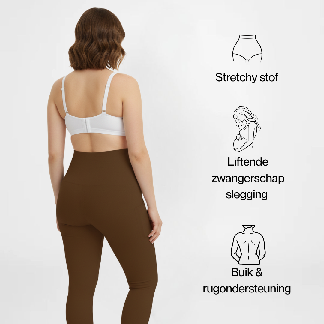 MomLegPro™ | Zwangerschapsondersteunende Leggings | 1+1 GRATIS