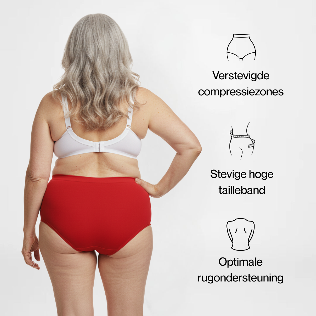 PlusForm™ | Naadloze hoge taille onderbroeken | 5+5 GRATIS