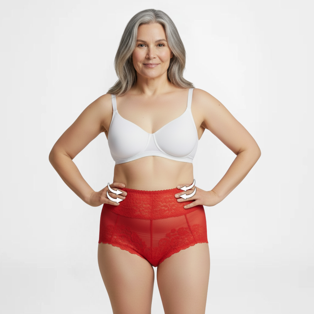 SlipEase™ | Sexy blondeundertøy med høy midje | Kjøp 5+5 GRATIS