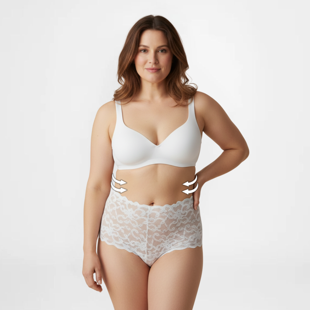 LaceSeduction™ | Elegante truser med høy midje | Kjøp 2+3 GRATIS 