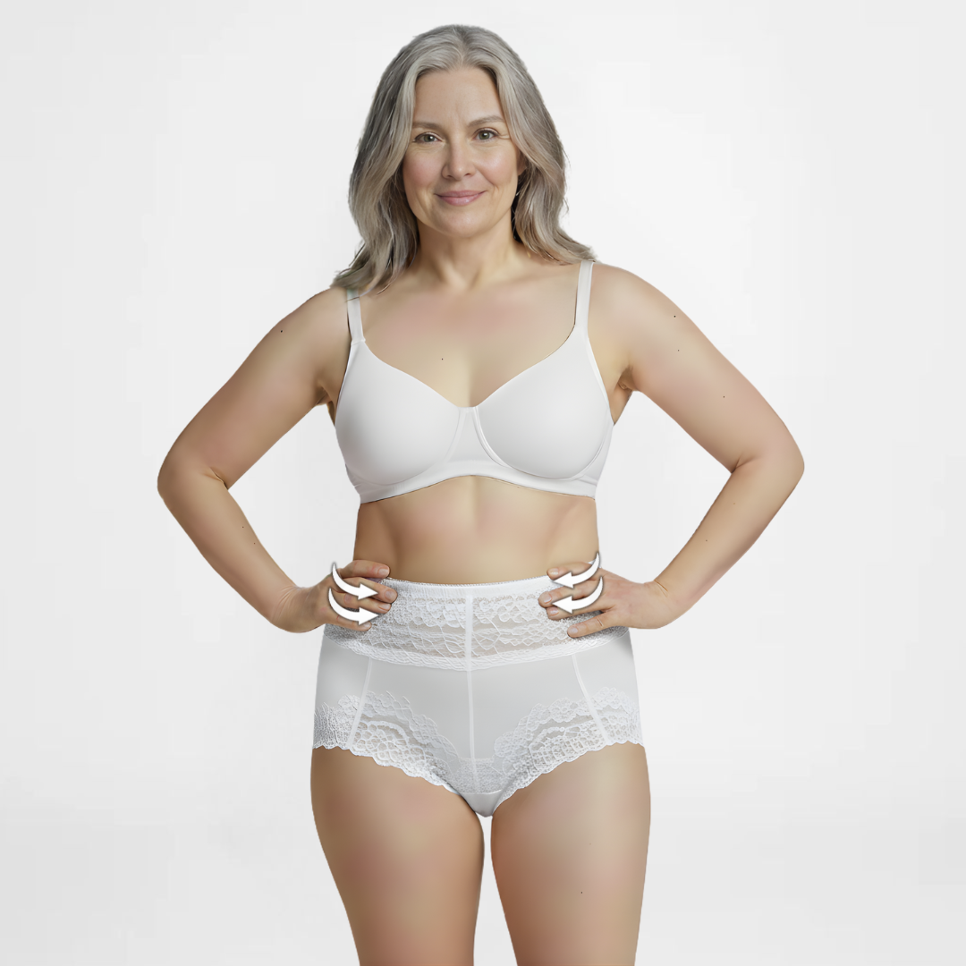 SlipEase™ | Sexy blondeundertøy med høy midje | Kjøp 5+5 GRATIS